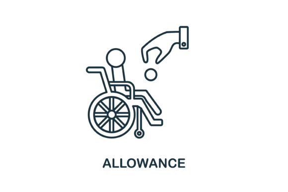 Allowance Icon: A Versatile Graphic Design Asset for Content Publishing