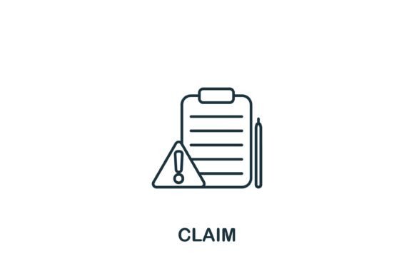 Claim Icon: A Simple, Versatile Graphic for Modern Design Projects