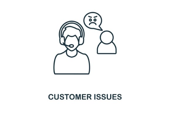 Customer Issues Icon: A Thoughtful Design for Real Embroidery Projects