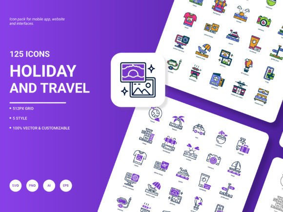 Holiday and Travel Icon Pack: A Designer’s Perspective on Branding and Packaging