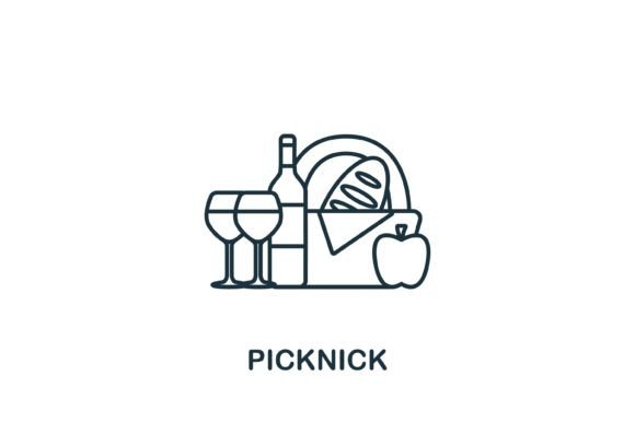 Picknick Icon Graphics: A Versatile Design Asset for Handmade Creations