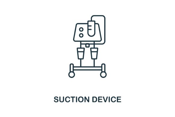 Suction Device Icon: A Versatile Graphic Design Asset for Handmade Creations