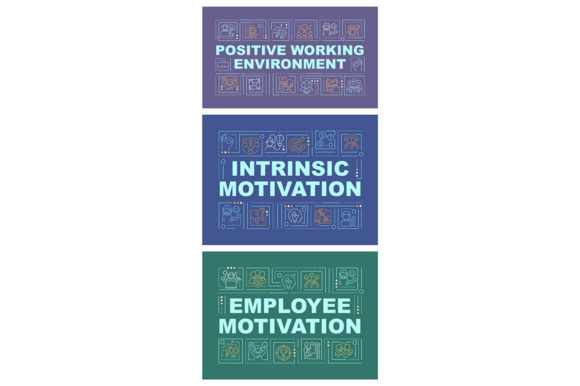 Worker Motivation Banners for Embroidery Projects